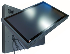 FlatMan® Grossbild Multitouch 43zoll Panel PC 